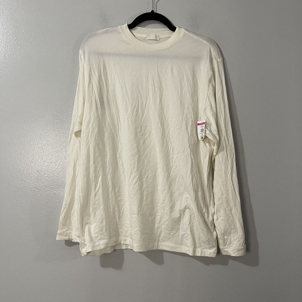 SKIMS Cream Long Sleeve Tee